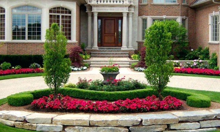 Grass Semi Circle Planters