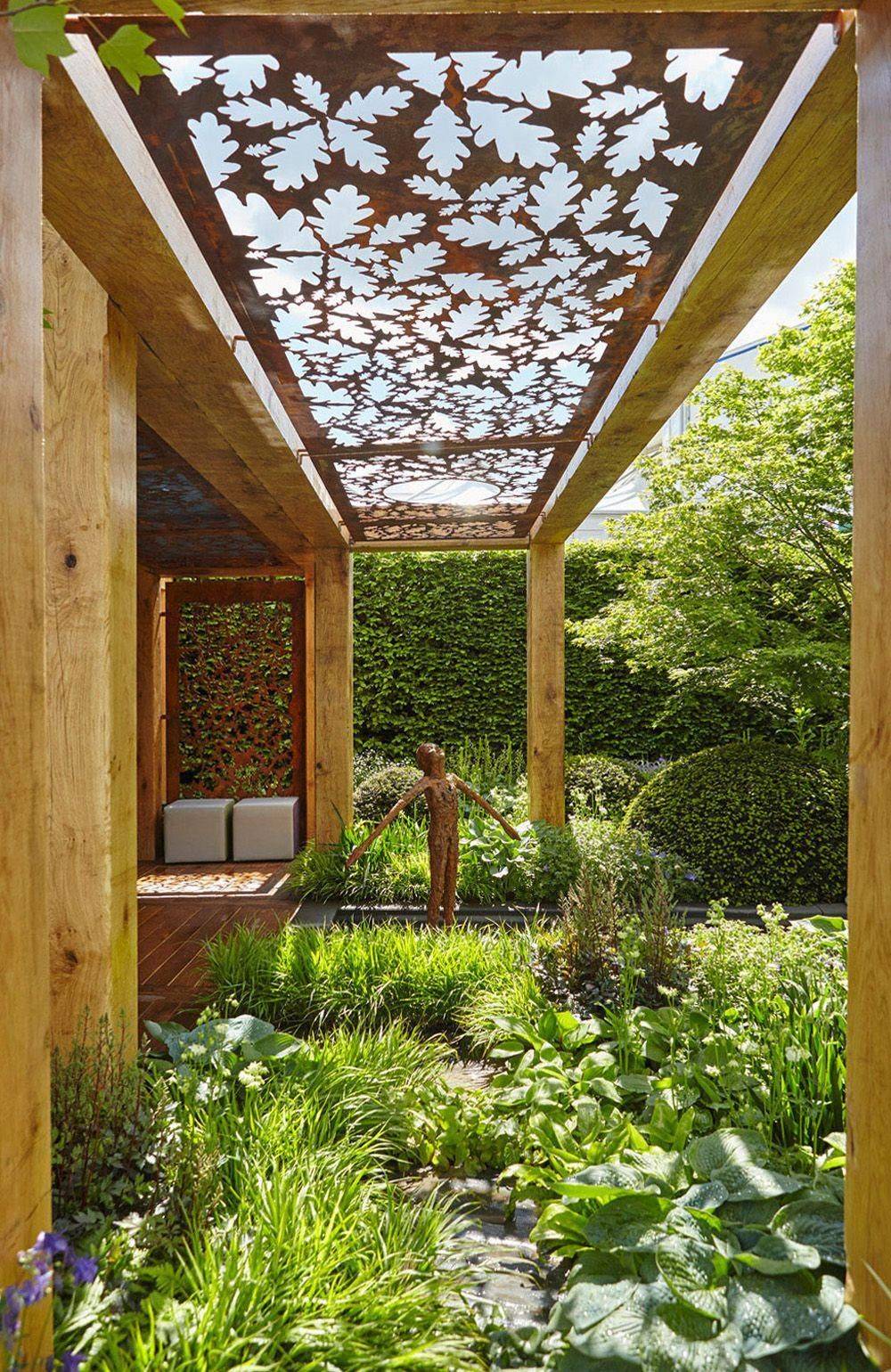 Landscaping A Triangular Garden Home Decor