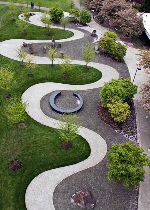 Curved Rendered Garden Wall Google Search Garden Design