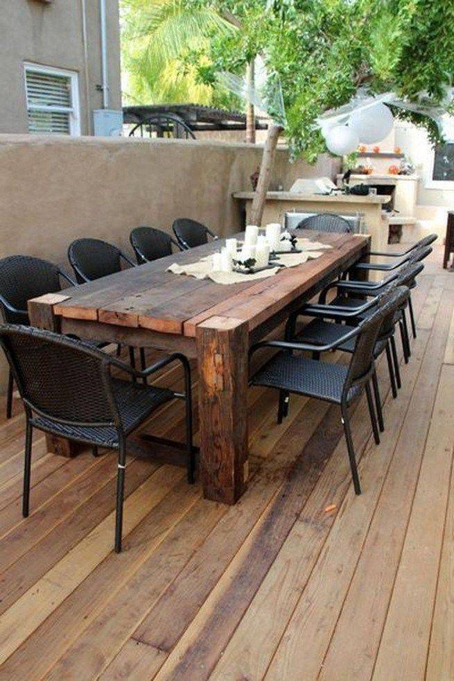 21 DIY Garden Table Ideas Worth a Look SharonSable