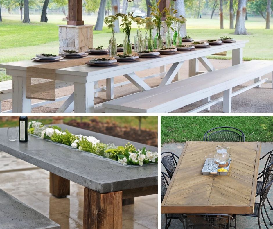 The Best Outdoor Tables Ideas