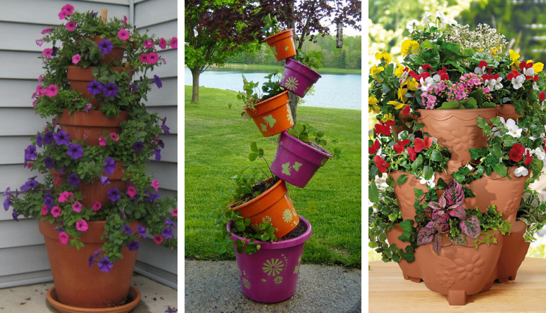 Clever Diy Tower Garden Ideas