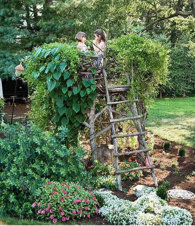 Space Saving Tower Garden Ideas