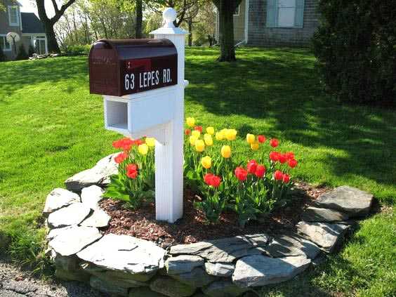 Mailbox Cool Round Garden Bed Ideas