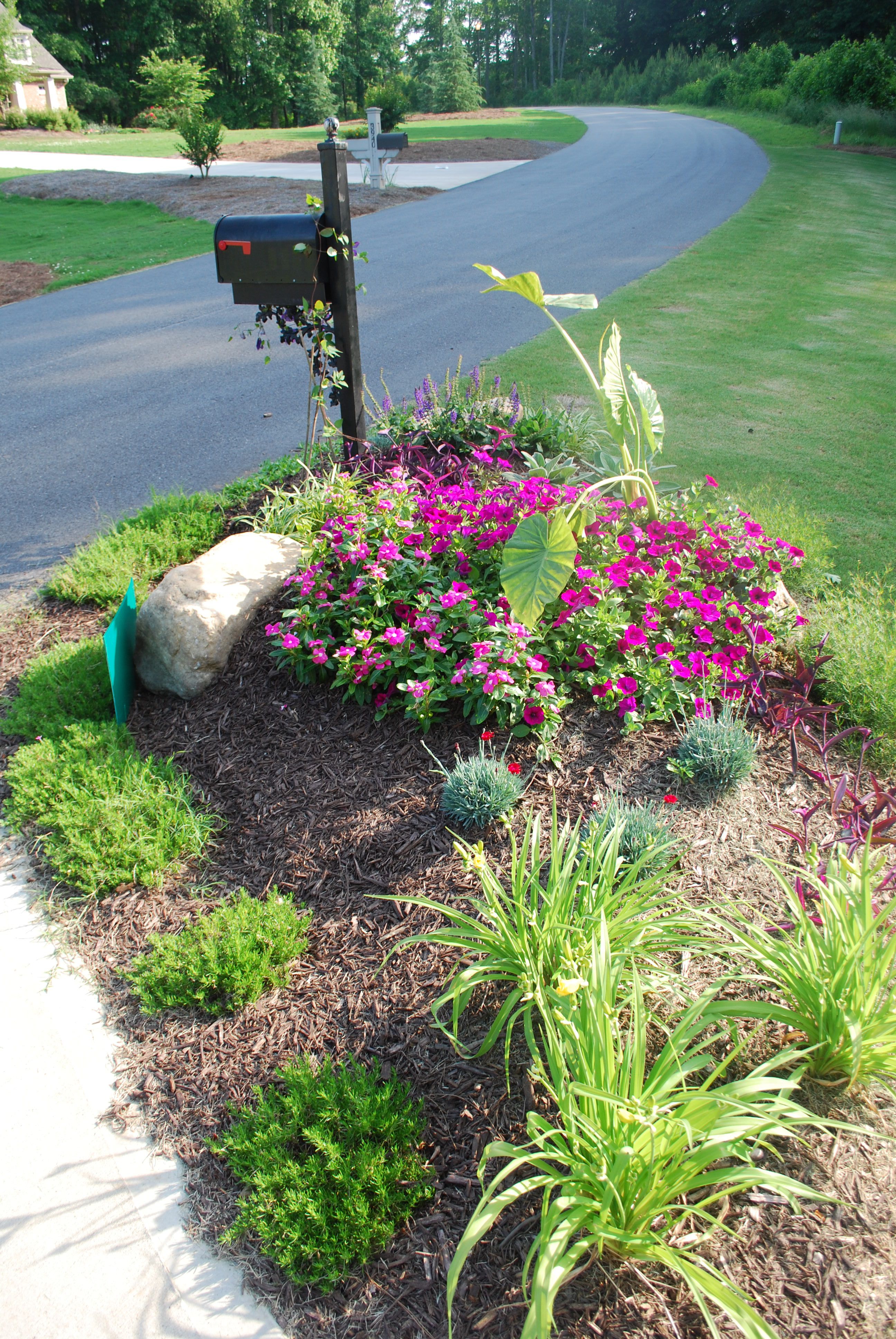 Simplebutcute Mailbox Flower Bed