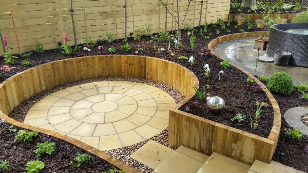 Integrated Garden Seating