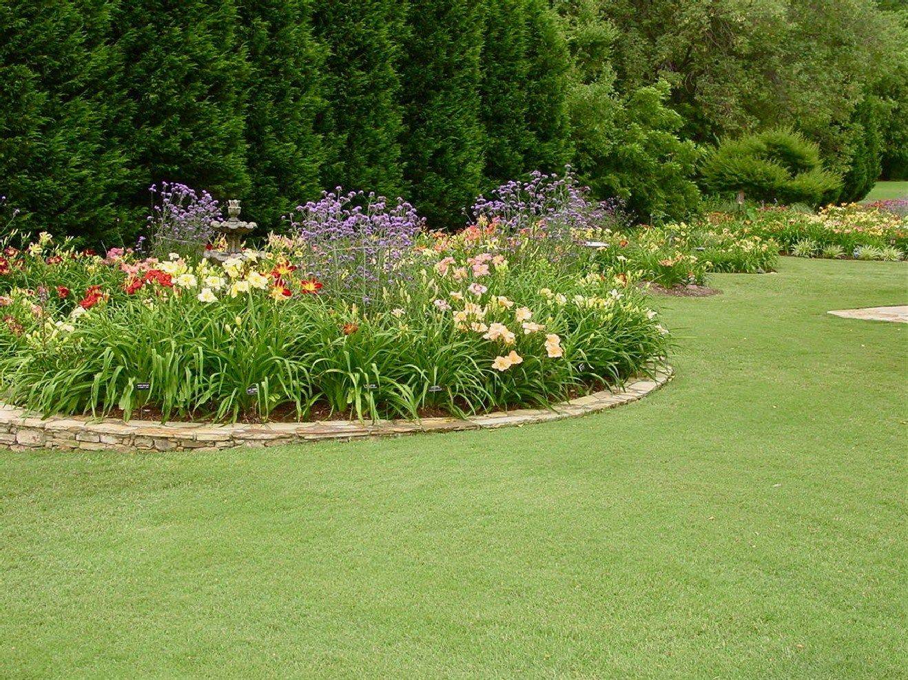 Circular Flower Garden