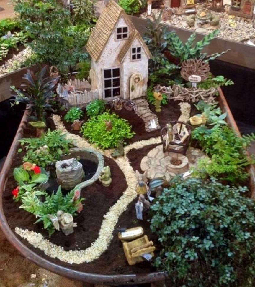 Create Cute Fairy Garden Ideas