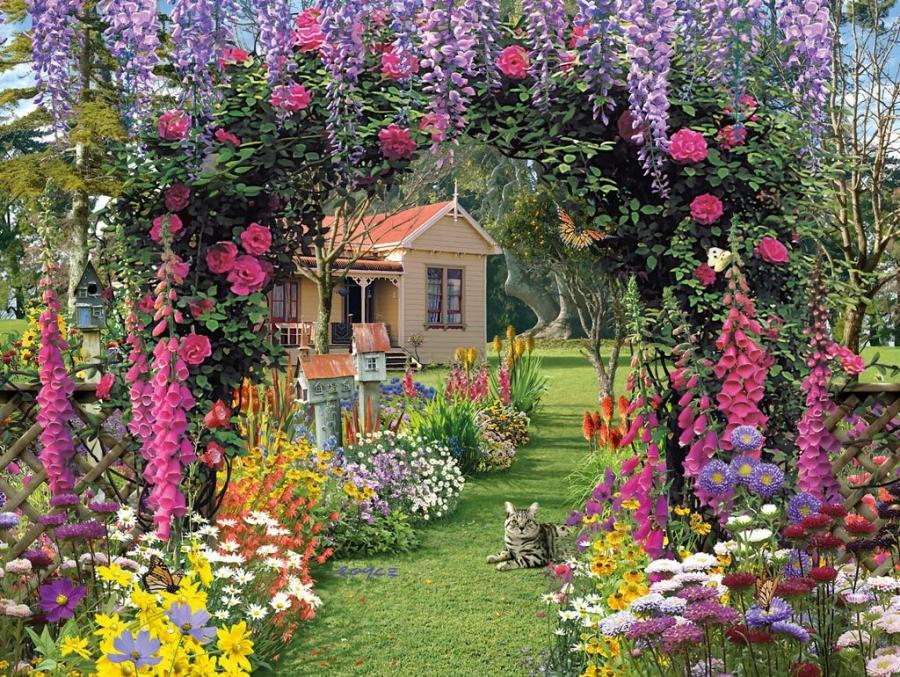 Cottage Garden Wallpapers Top Free Cottage Garden Backgrounds