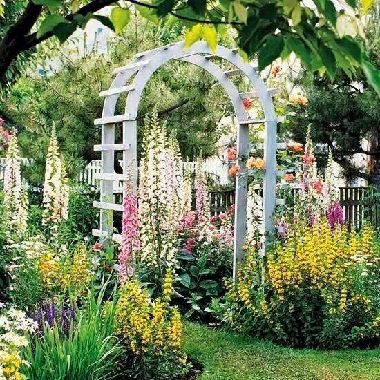 Sweet Cottage Entry Garden Archway