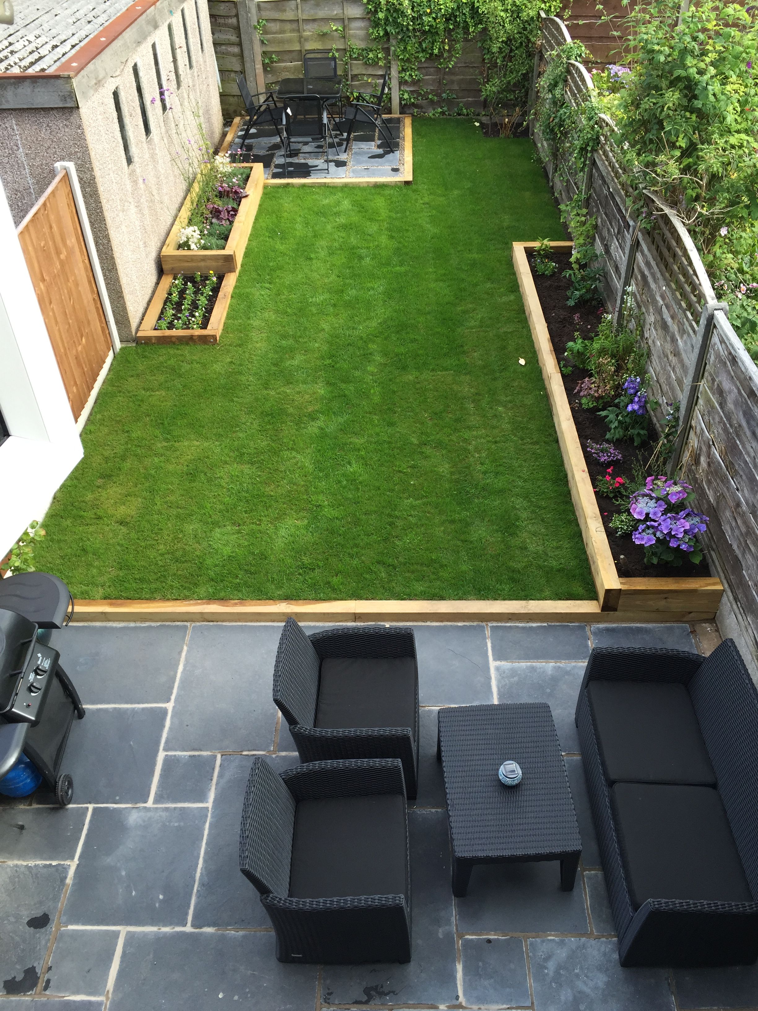 Wooden Decking Patio Runnen Maple Grey Deck Tiles Wood Fencing