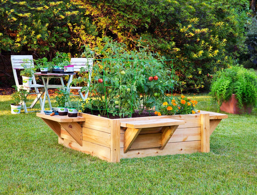 Integrated Garden Seating