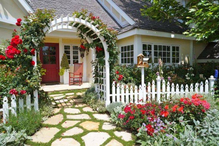 Beautiful Old Farmhouse Landscaping