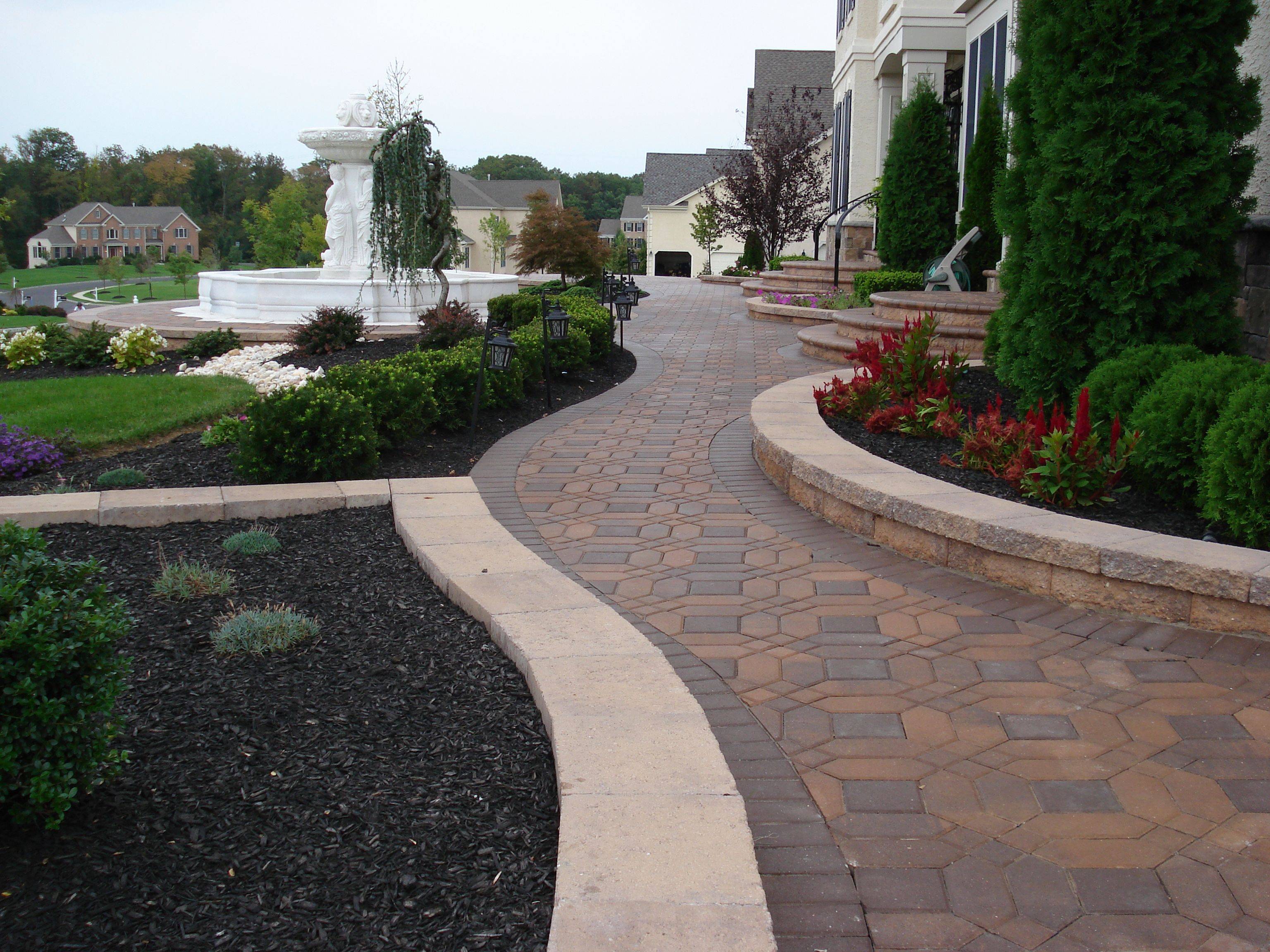 Beautiful Stone Garden Walls