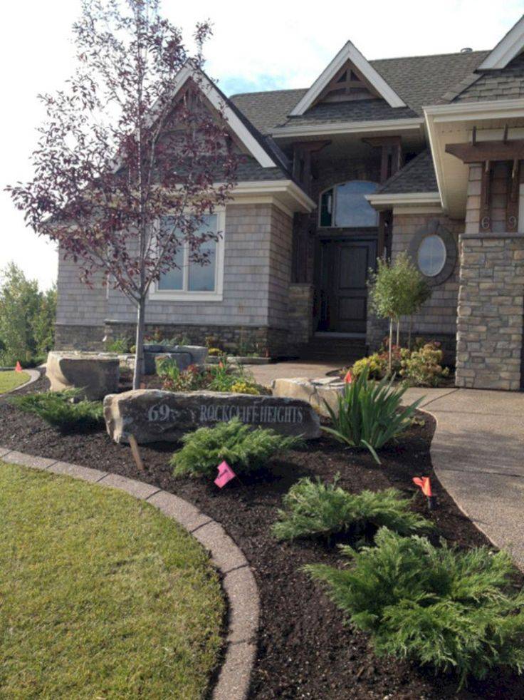 Half Circle Driveway Landscaping Ideas