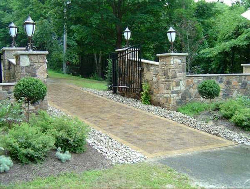 Interestinglongdrivewaylandscapingdesignideas Inspiredetailcom