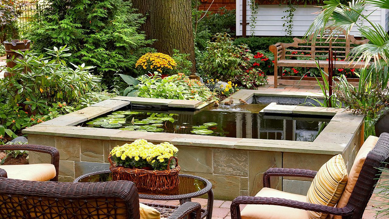 Ideas Landscape Patio Back Line Garden Design Backyard Simple