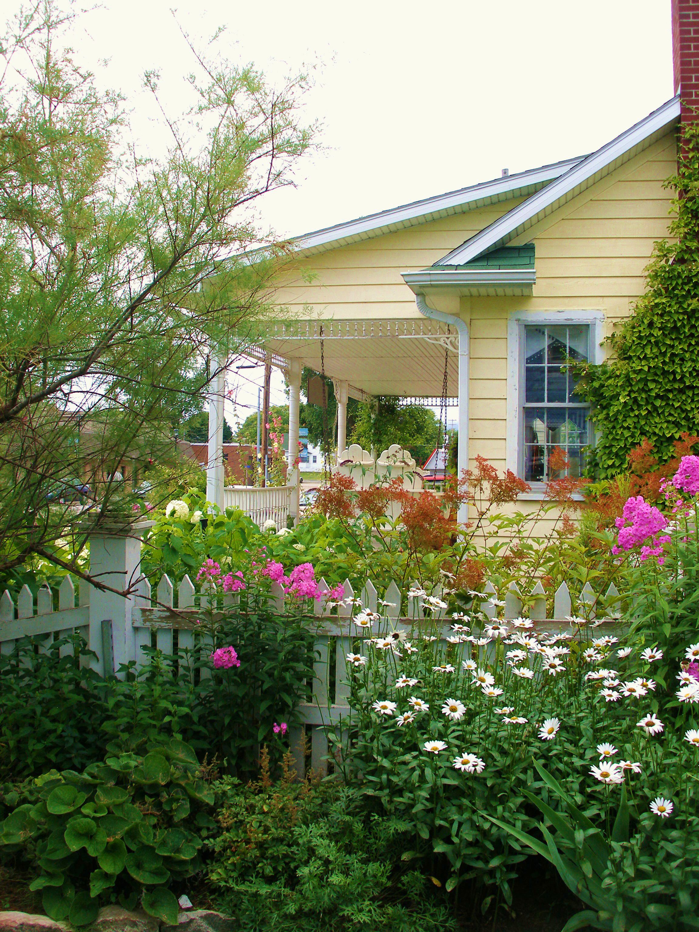 Yellow Cottage Garden Garden Ideas