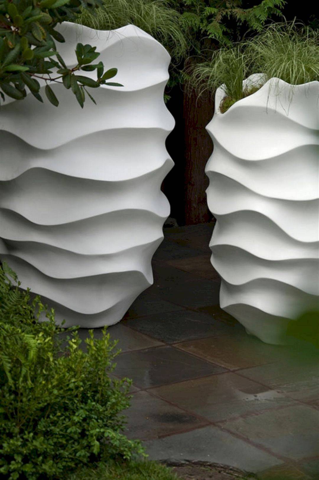 Astounding Best Contemporary Outdoor Planters Design