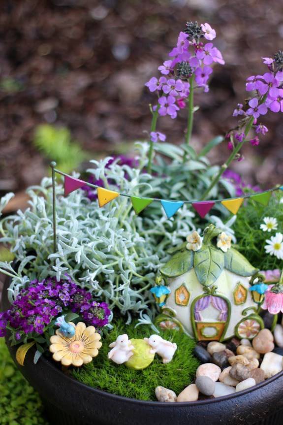 Beautiful Backyard Fairy Garden Inspirations