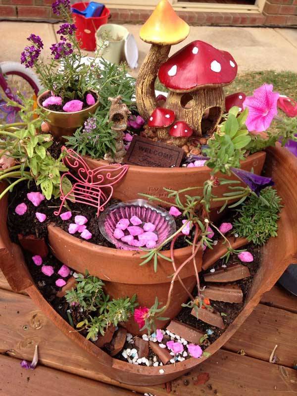 Magical Beautiful Fairy Garden Ideas Fairy Garden