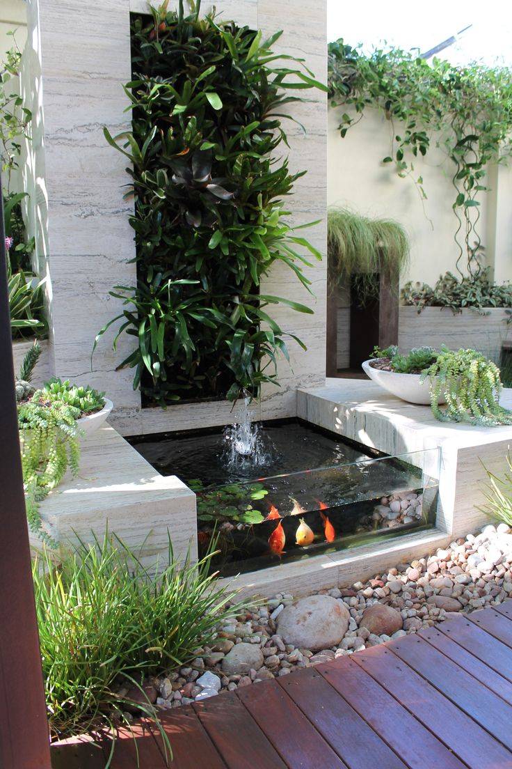 Awesome Backyard Pond And Water Feature Landscaping Design Ideas