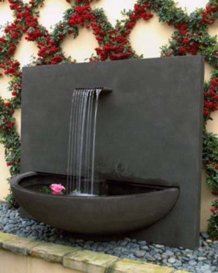 Modern Garden Design Landscaping Backyard Water Fountains