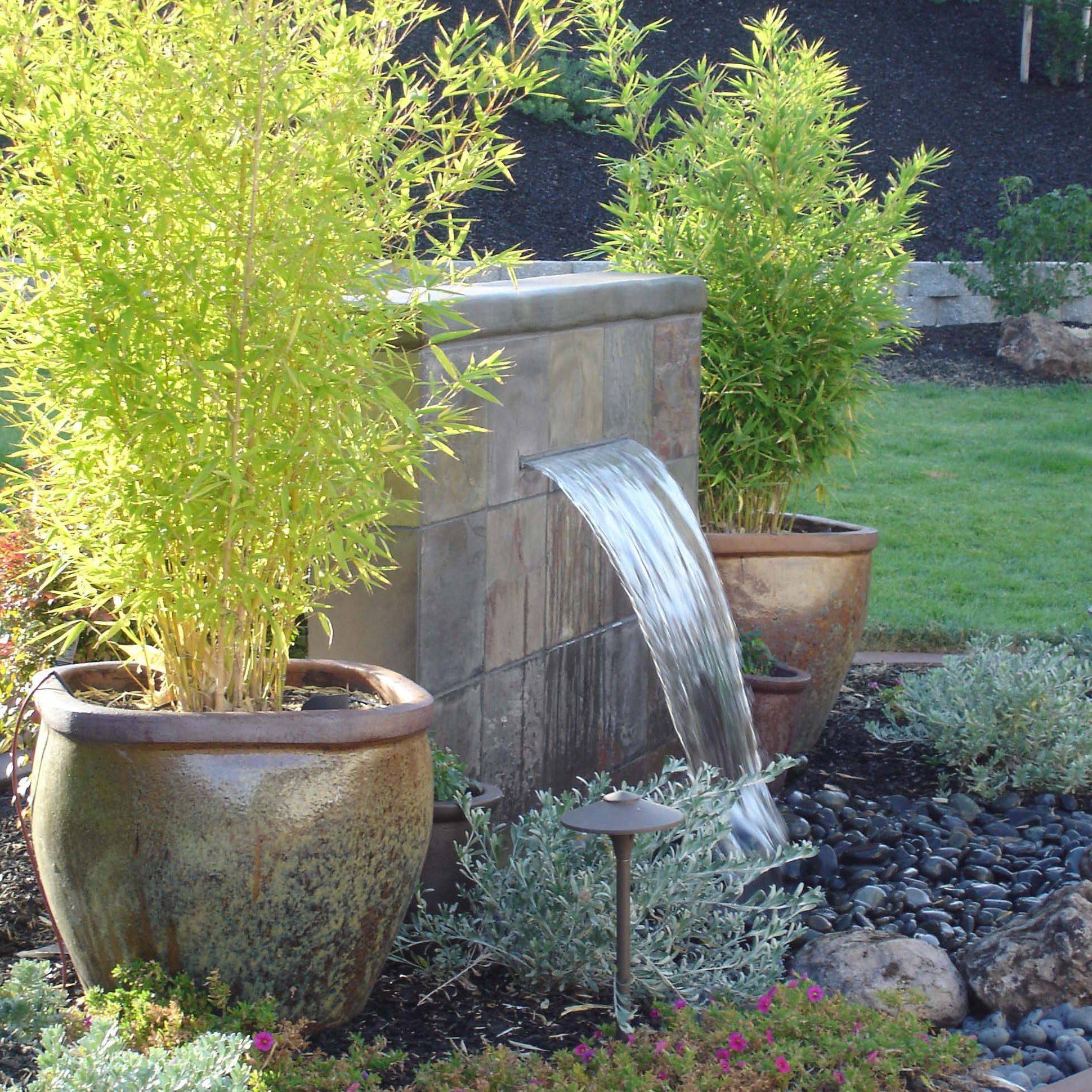 Modern Outdoor Fountain