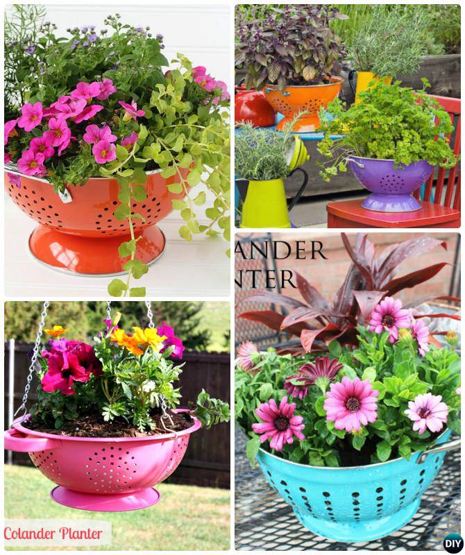 Creative Recycled Planter Ideas