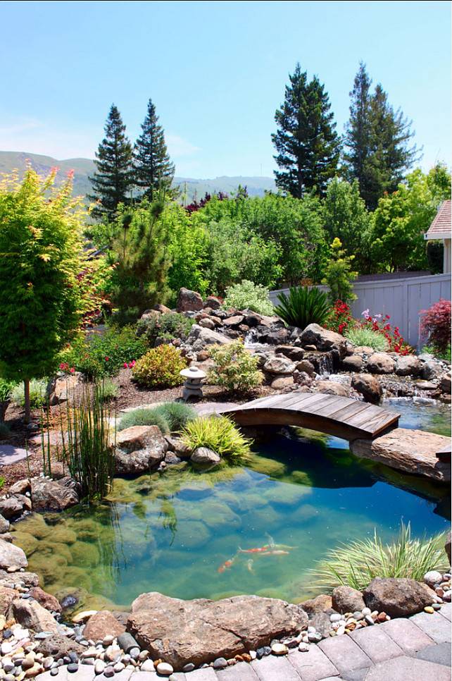 Japanese Style Fish Pond Ideas