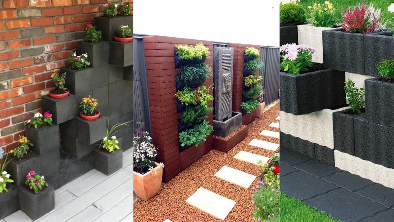 A Cinder Block Garden