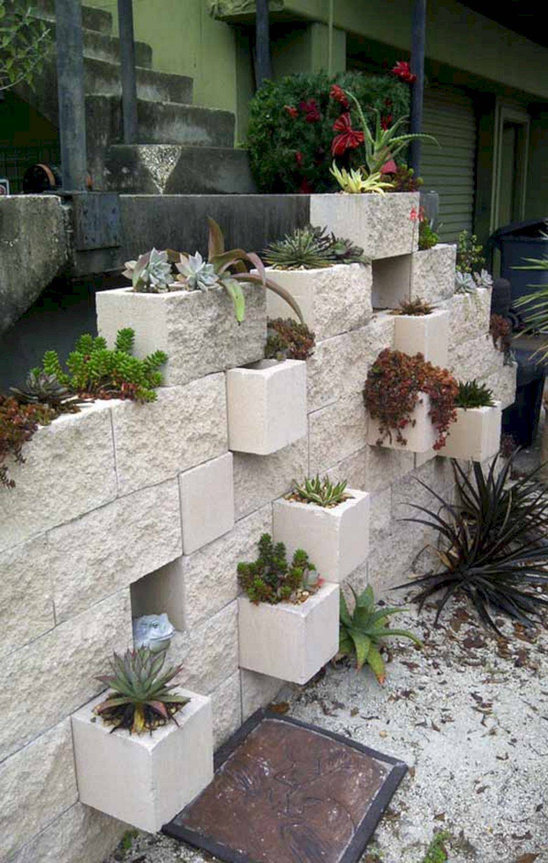 Cinder Block Garden Diy Help