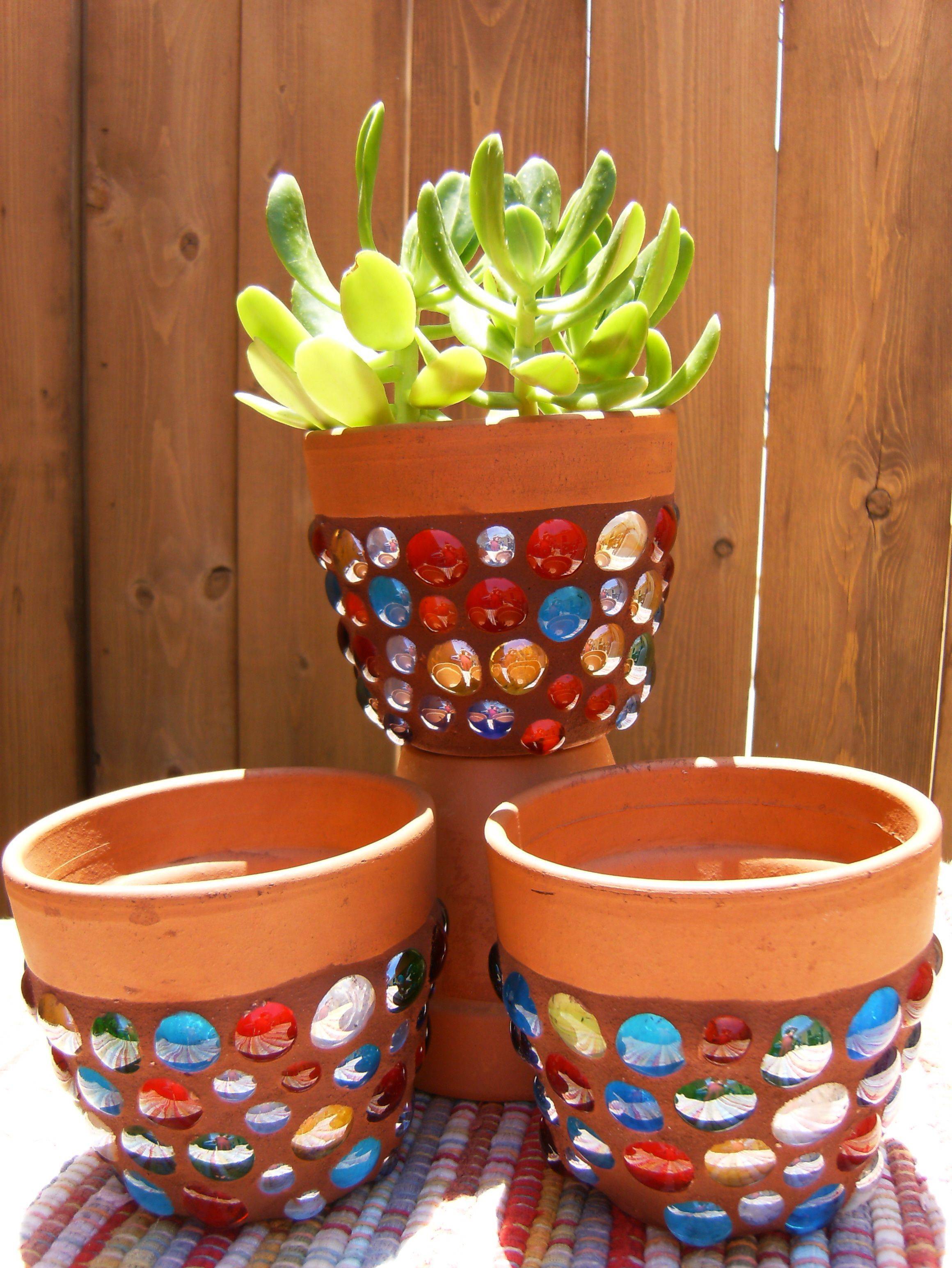 Mosaic Flower Pots