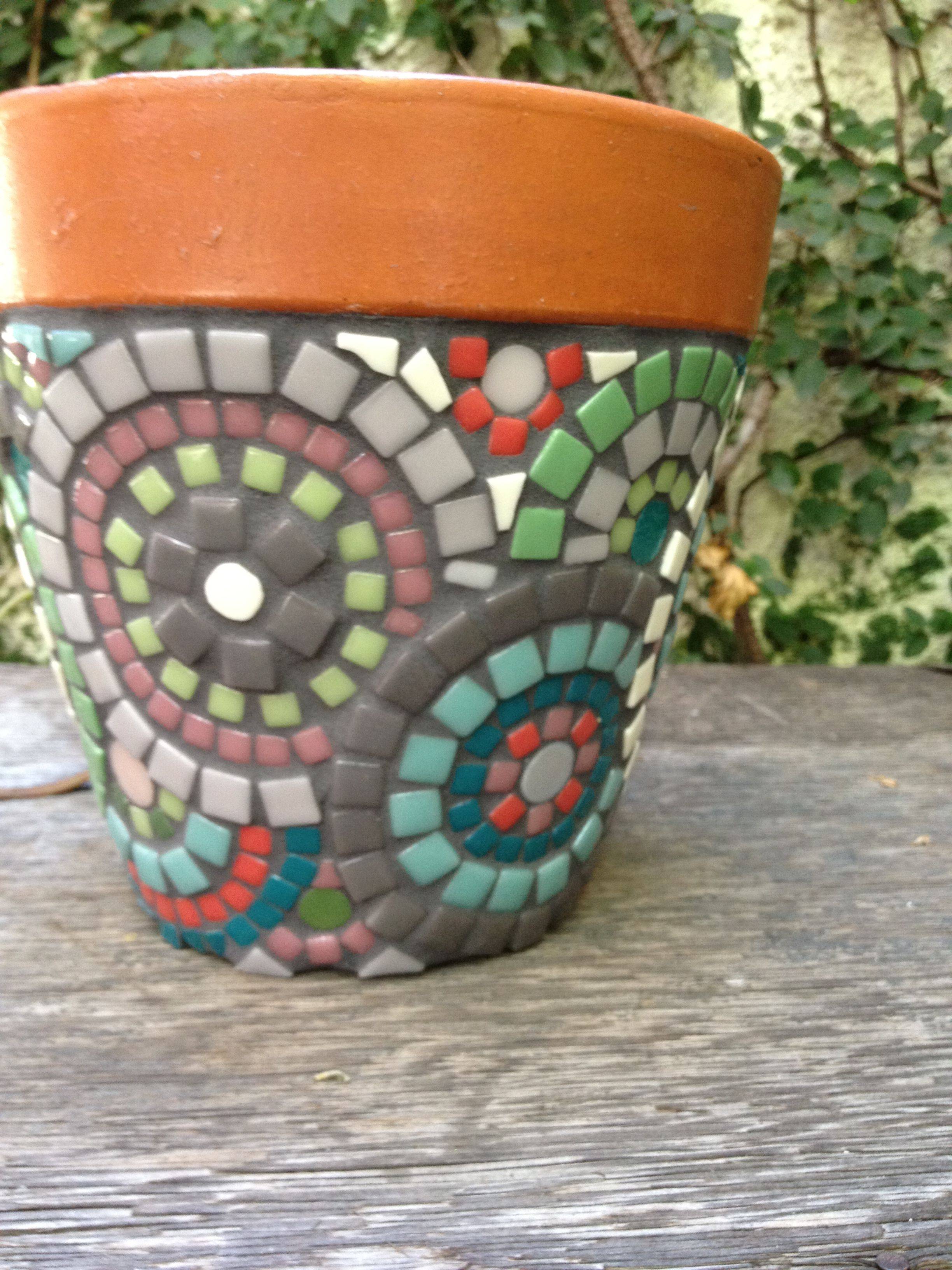 Mosaic Flower Pots