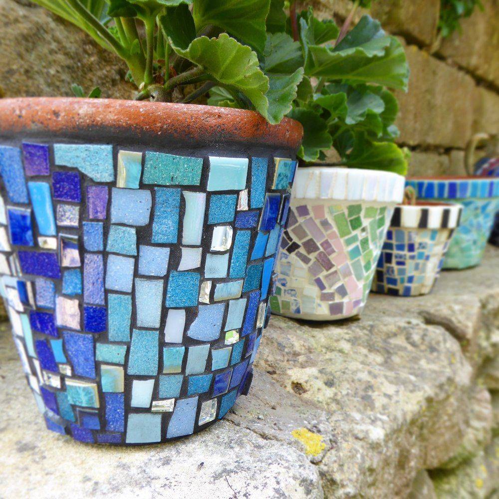 Mosaic Technicalities Mosaic Flower Pots