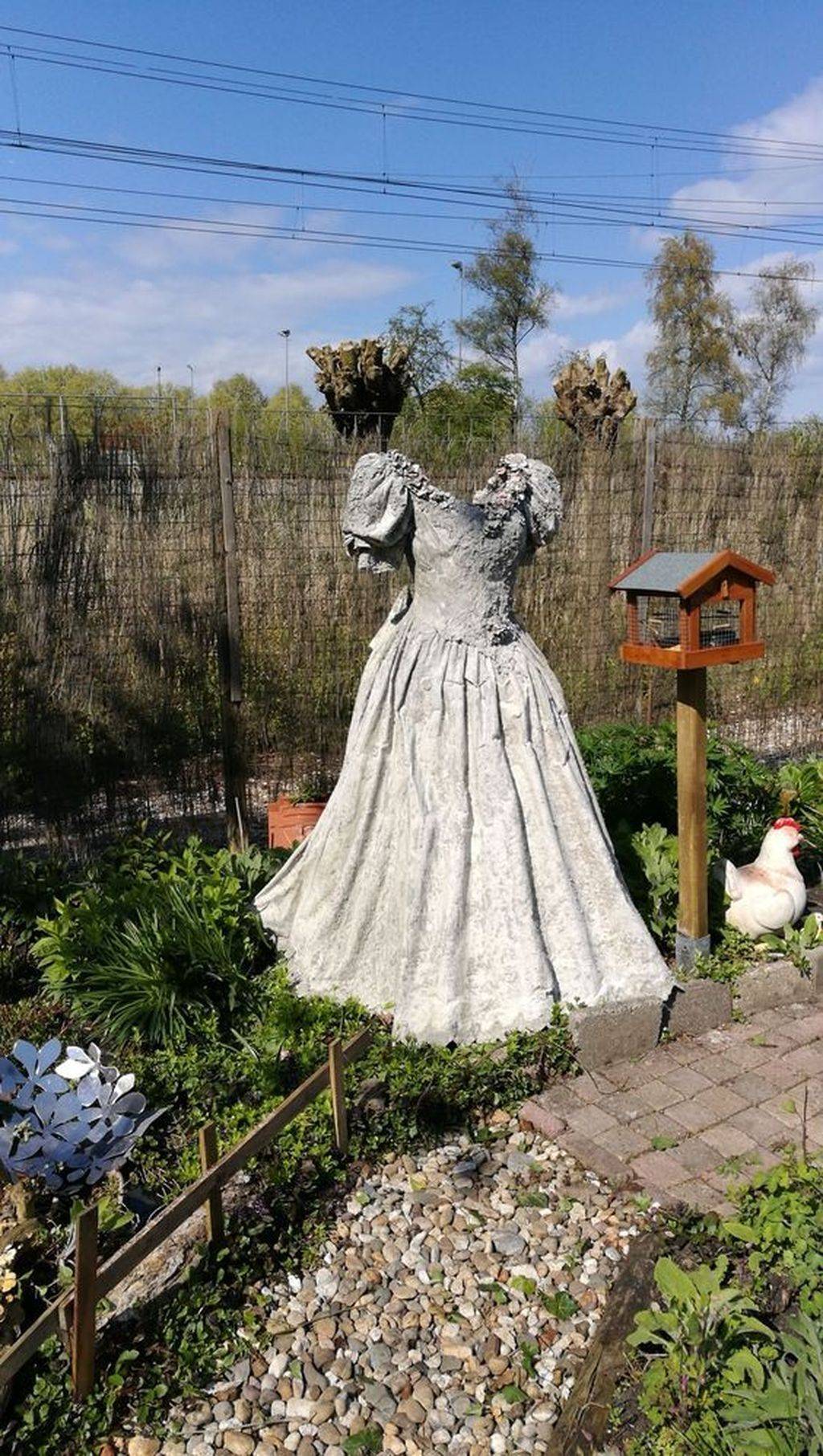 A Garden Garden Scarecrow
