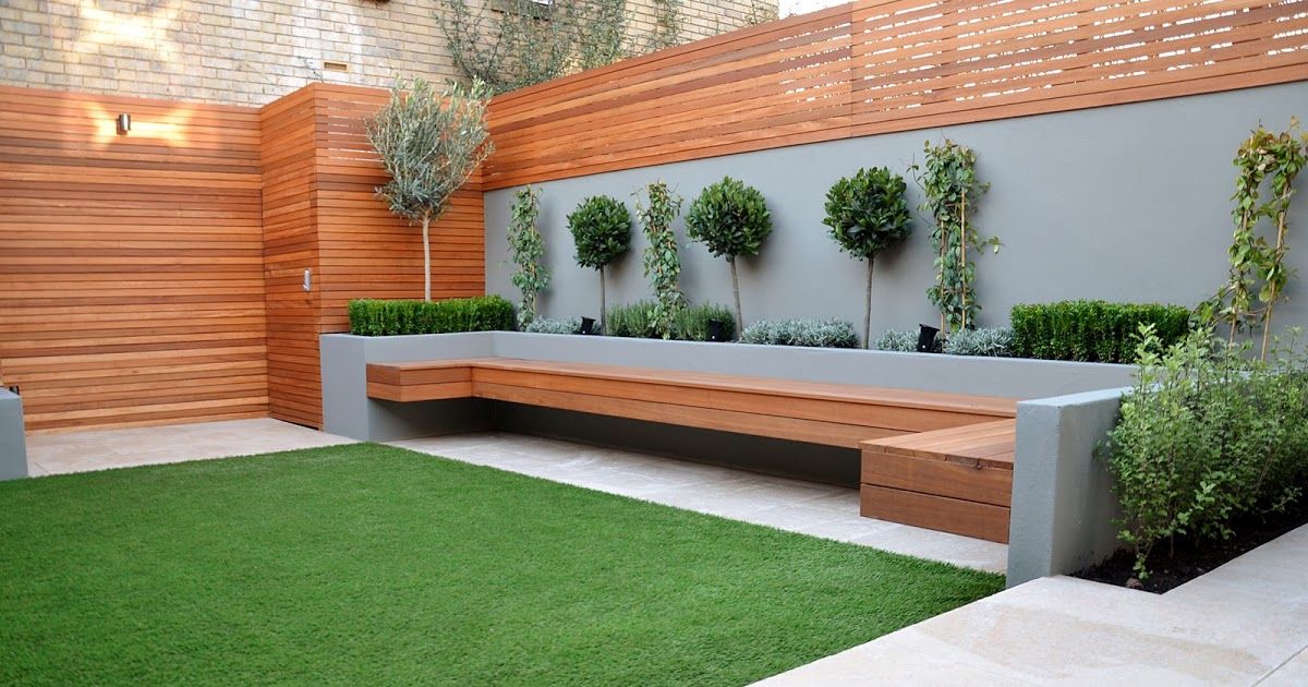 Simple Small Family Garden Design