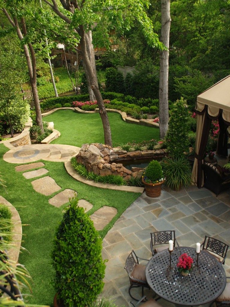 Large Backyard Landscaping Design Ideas