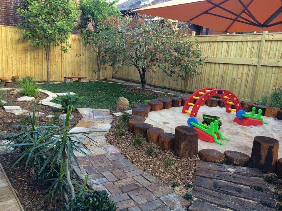 Kid Friendly Backyard