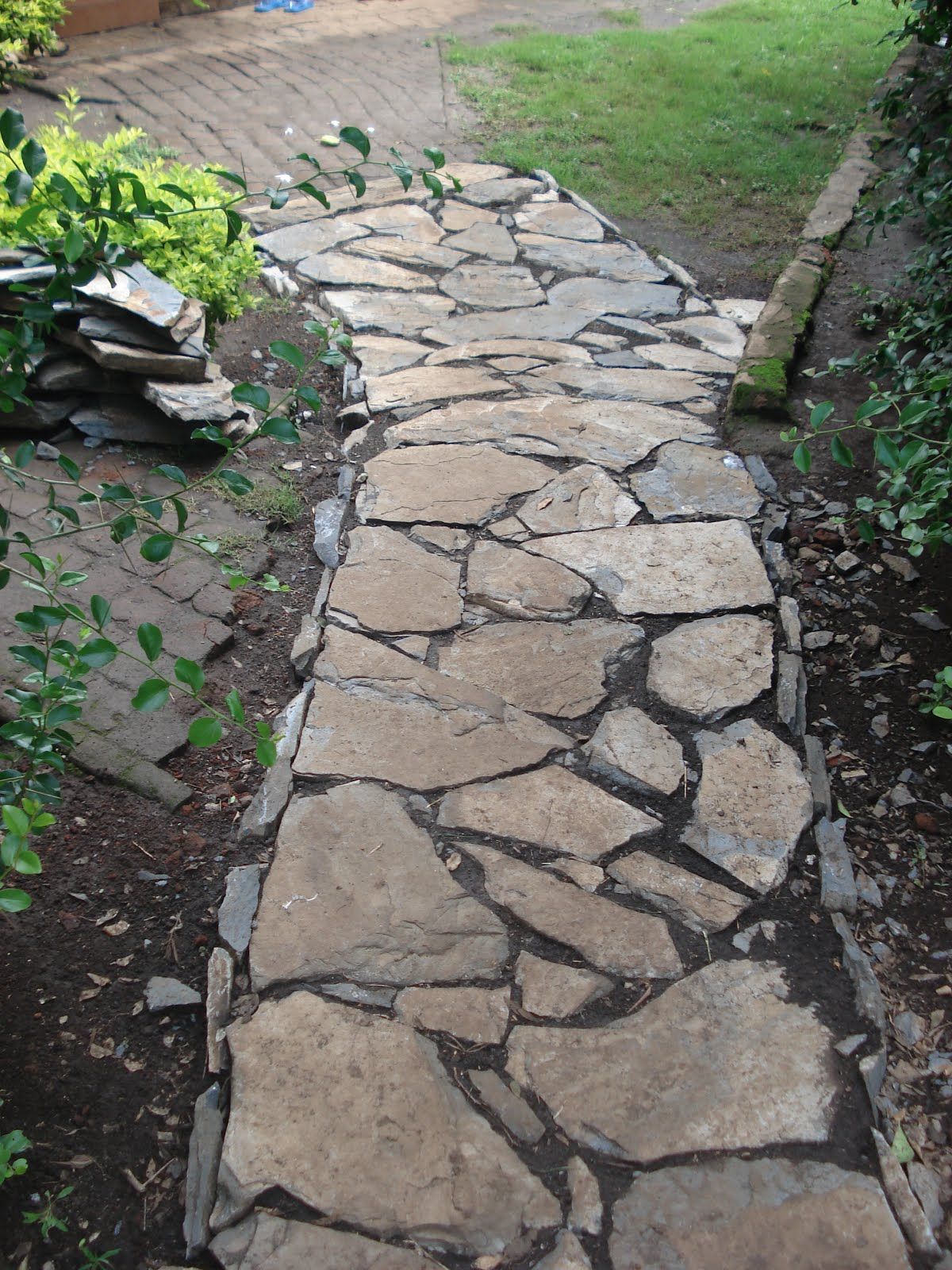 Top Best Stone Walkway Ideas Hardscape Path Designs