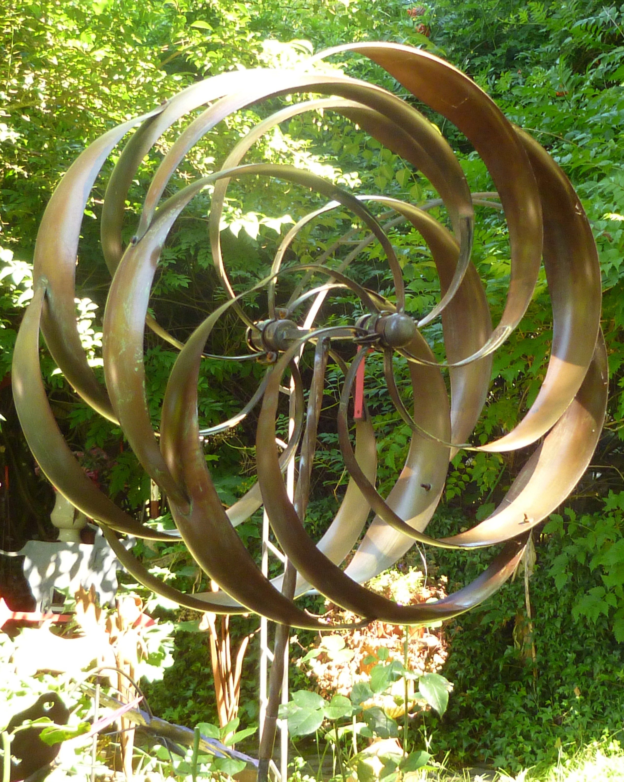 Daylily Metal Garden Stakes