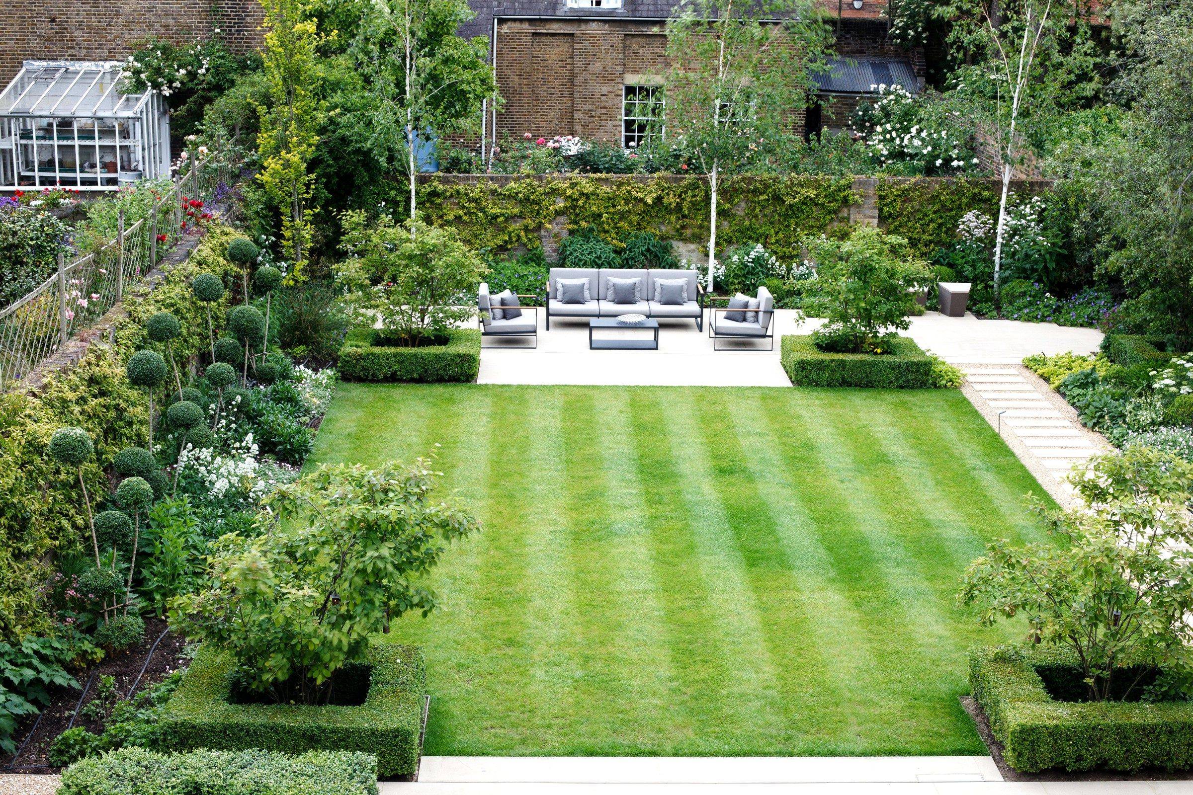 Rectangular Garden Designs