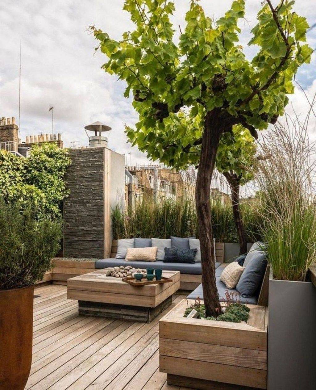 London Small Roof Garden Ideas
