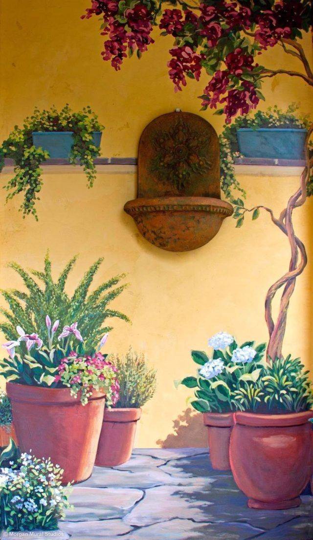 Garden Wall Painting