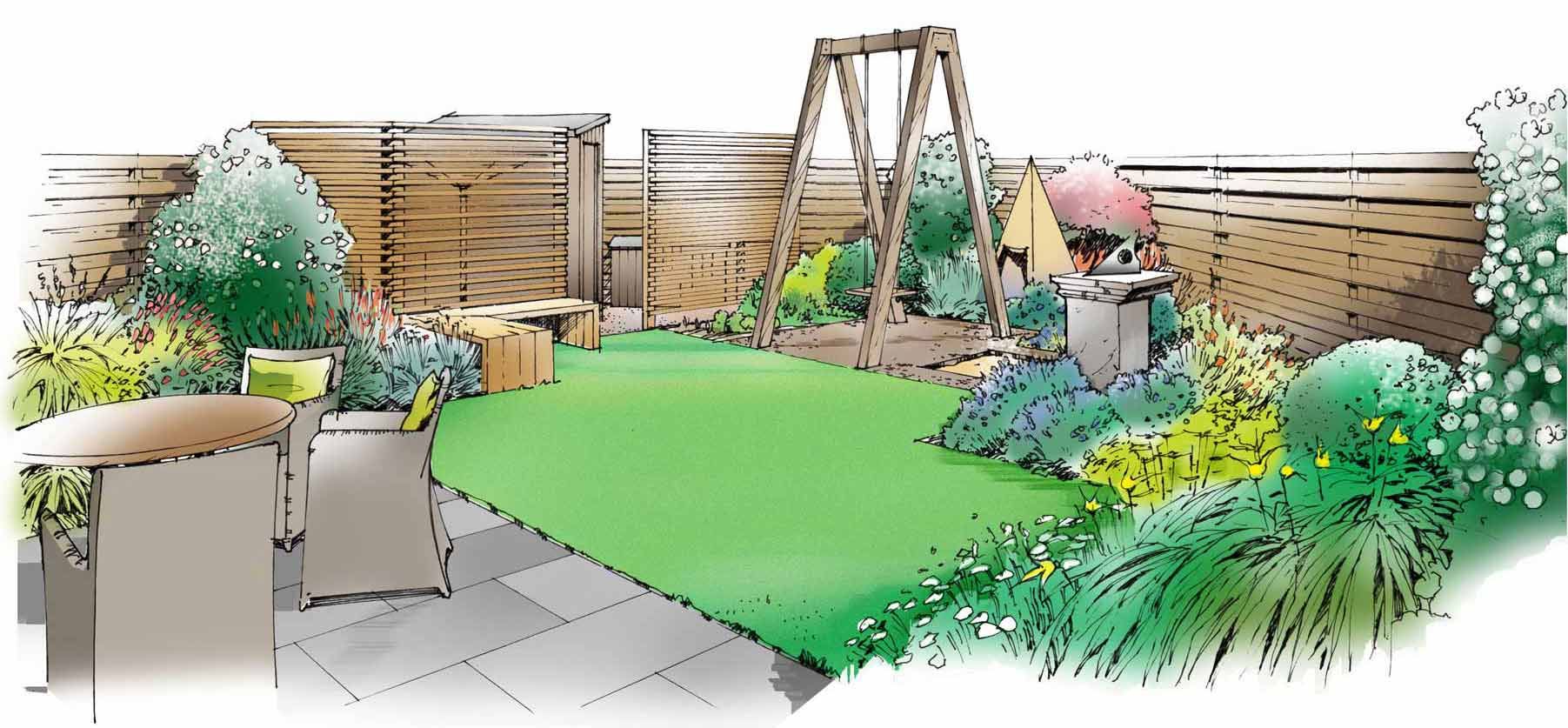 Wimbledon Family Garden Design