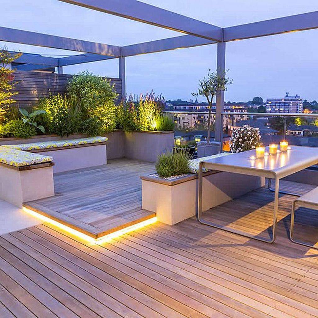 Nice Rooftop Terrace Design Ideas Magzhouse