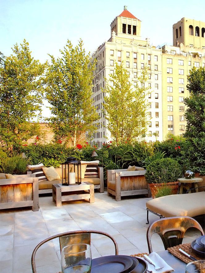 This East Village Rooftop Garden