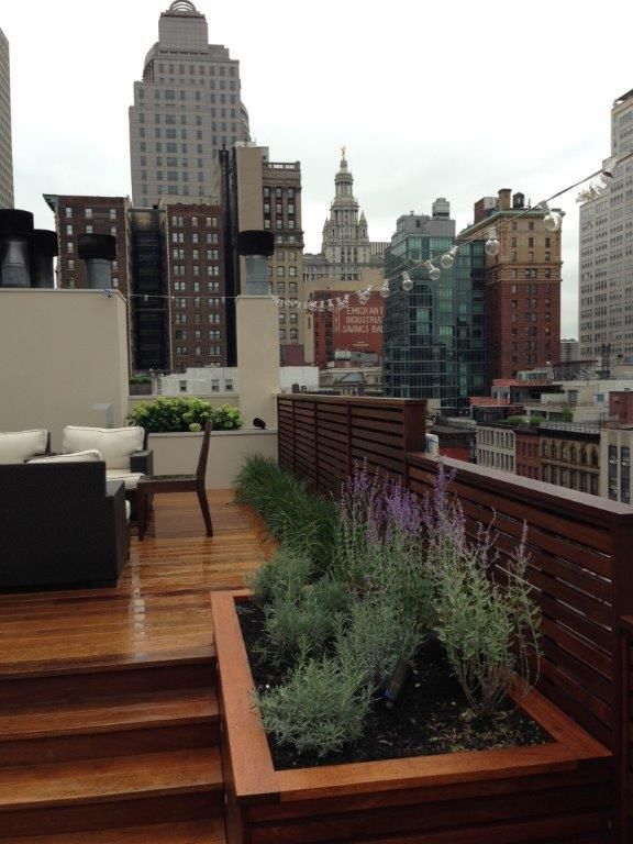 This East Village Rooftop Garden
