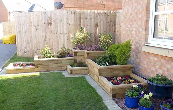 Sloping Garden Design Ideas Quiet Corner
