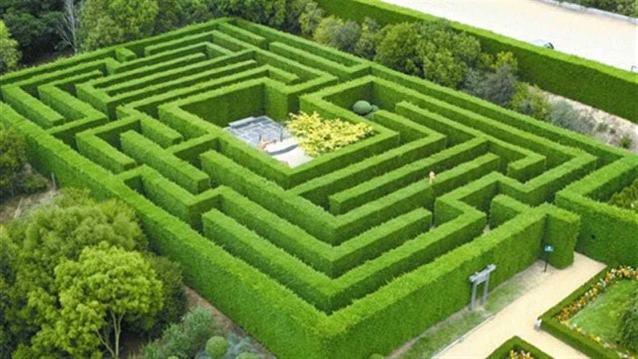 Mindboggling Hedge Maze Garden Labyrinth Designs